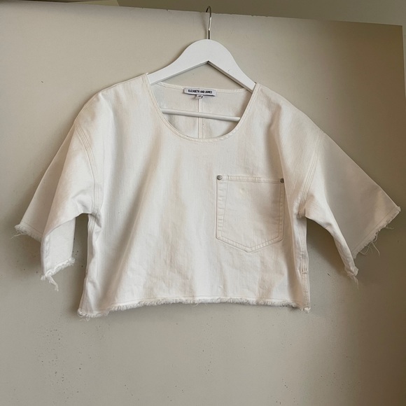 Elizabeth & James Tinsley Oversized Denim Shirt - Picture 3 of 4